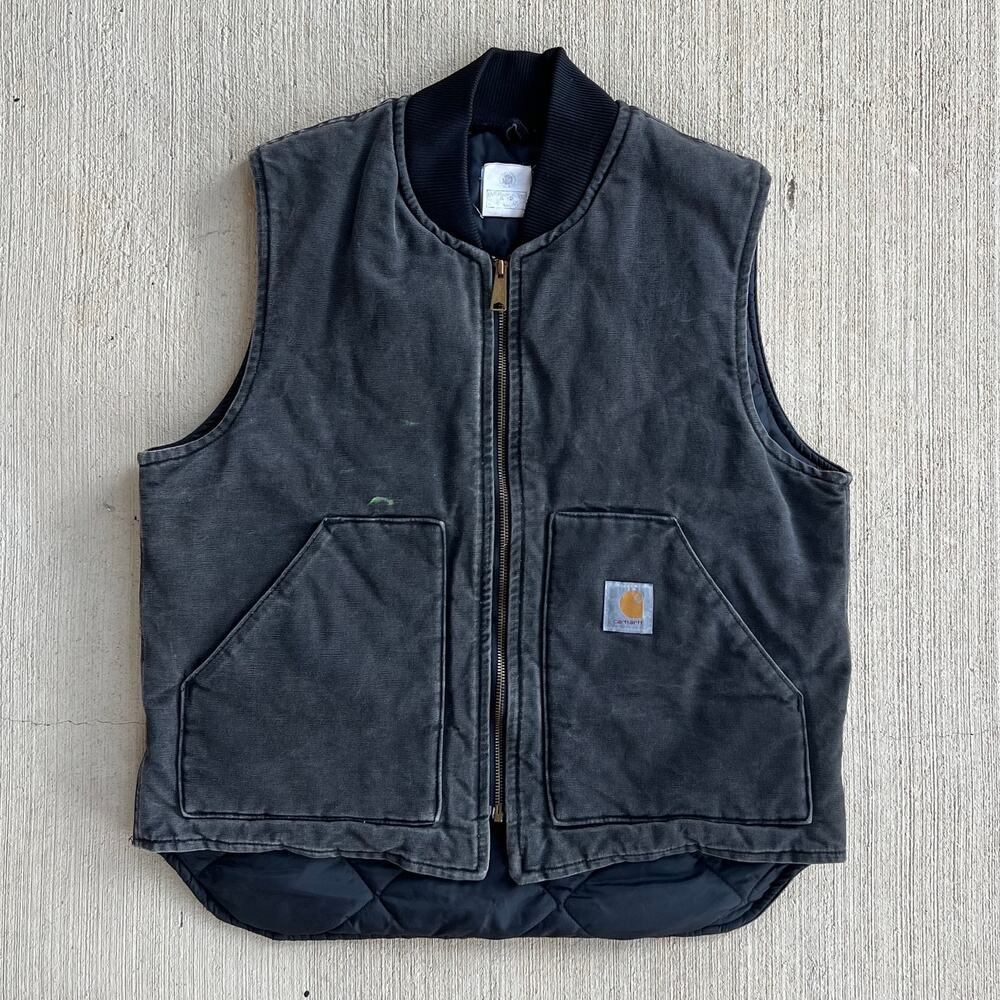 Carhartt V01 black work wear vest